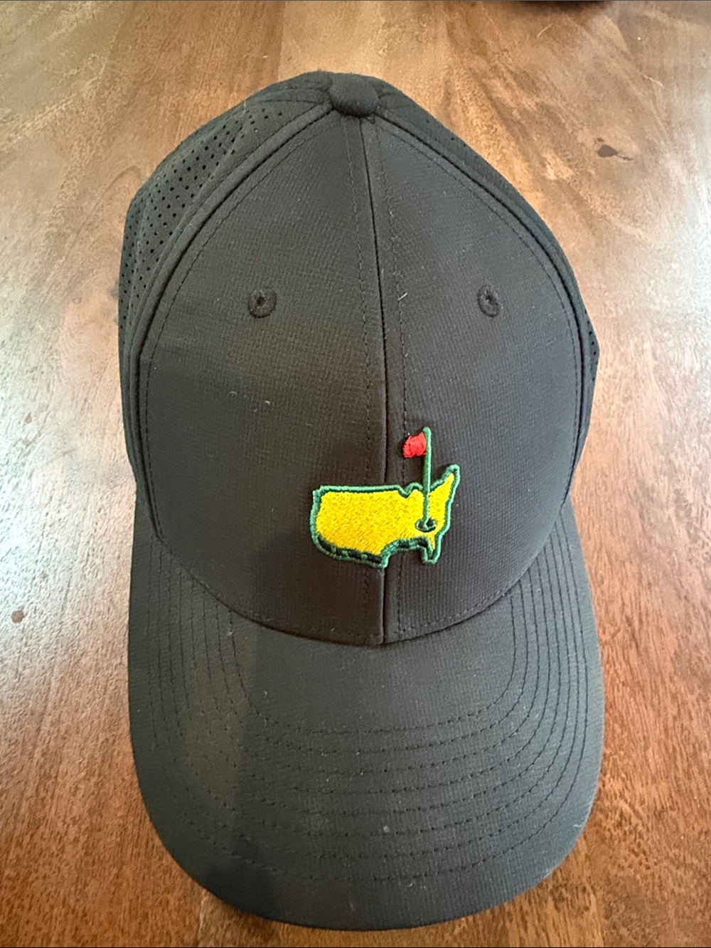 Masters golf Black Baseball Cap Patch limited edition one size Augusta Tiger Men